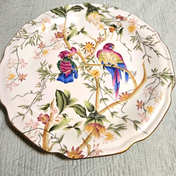 Speer Collectibles Exotic Bird Plate 12 Inches